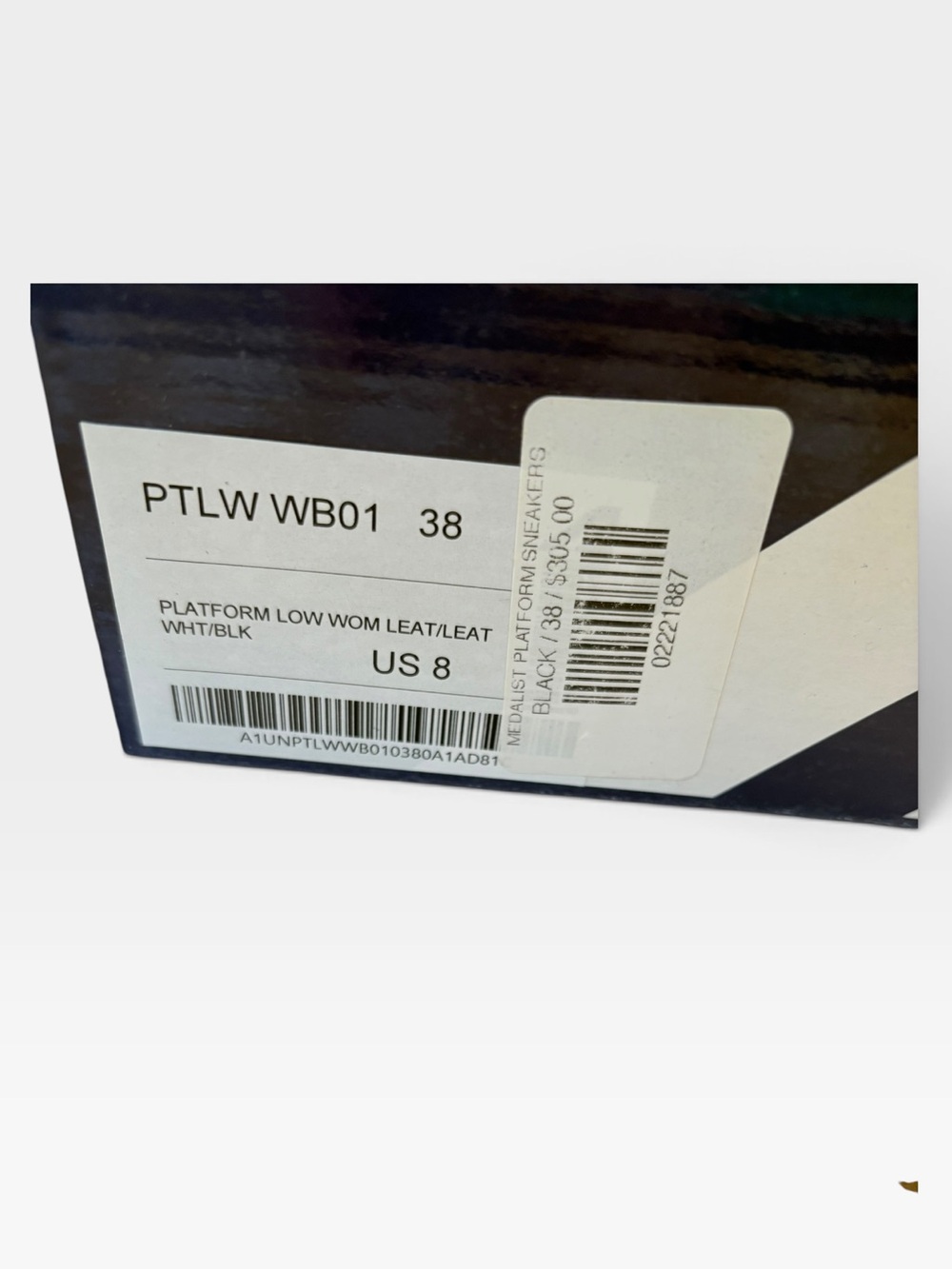 Autry NWT
Platform Low "White/Black" sneakers in Sz 8 - Picture 6 of 10